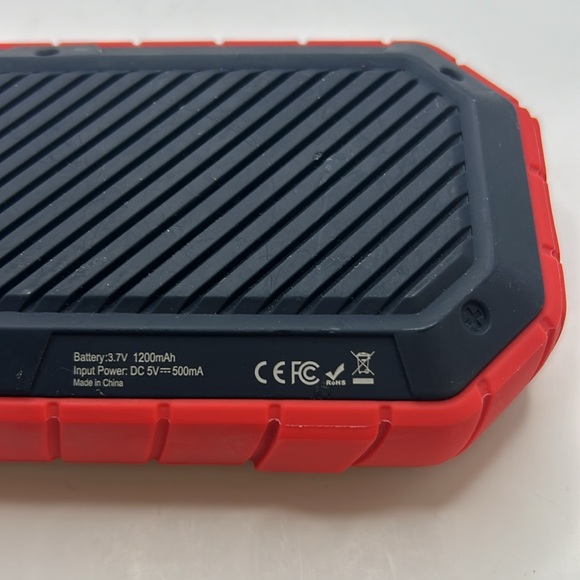 iJoy beach bomb bluetooth speaker red portable waterproof - Picture 3 of 5